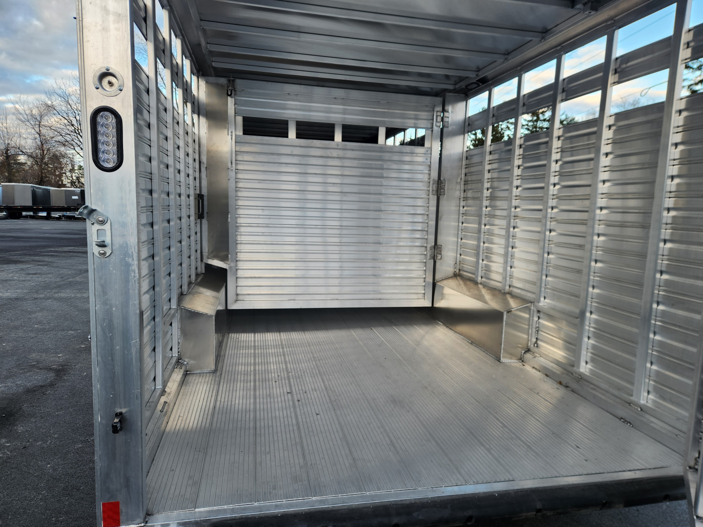 New 2026 Frontier Trailers 8X20LIVESTOCK Stock / Stock Combo Trailer