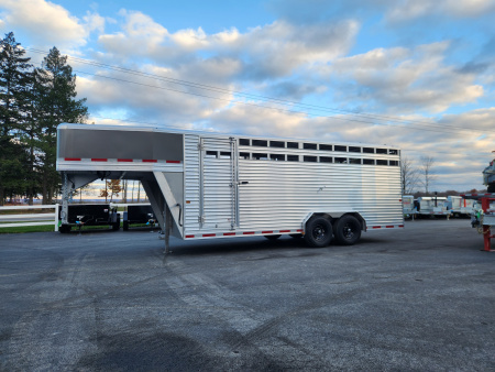 New 2026 Frontier Trailers 8X20LIVESTOCK Stock / Stock Combo Trailer