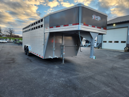 New 2026 Frontier Trailers 8X20LIVESTOCK Stock / Stock Combo Trailer
