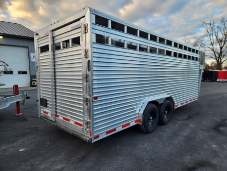 New 2026 Frontier Trailers 8X20LIVESTOCK Stock / Stock Combo Trailer