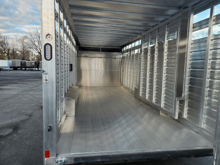 New 2026 Frontier Trailers 8X20LIVESTOCK Stock / Stock Combo Trailer