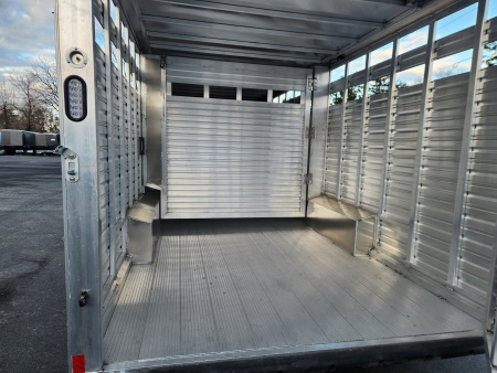 New 2026 Frontier Trailers 8X20LIVESTOCK Stock / Stock Combo Trailer