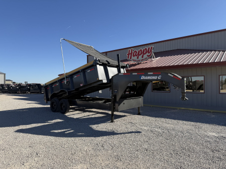 New 2026 Diamond C 82 x16' GN HD Low Profile Telescopic Dump w/ 32  Sides - LPT-GN210 Pacesetter Edition