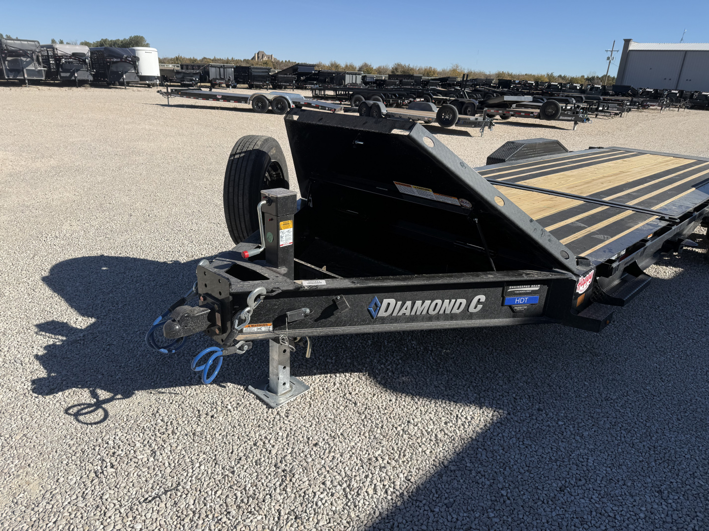 New 2026 Diamond C 82"x22' BP Hydraulically Dampened Tilt - HDT210 Pacesetter Edition