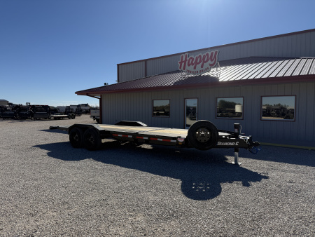 New 2026 Diamond C 82 x22' BP Hydraulically Dampened Tilt - HDT210 Pacesetter Edition