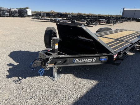 New 2026 Diamond C 82"x22' BP Hydraulically Dampened Tilt - HDT210 Pacesetter Edition
