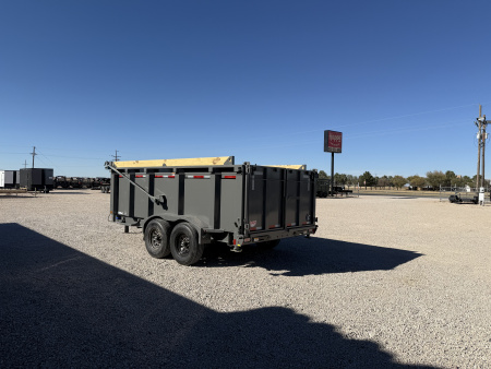 New 2026 Diamond C 82"x14' BP HD Low Profile Telescopic Dump w/ 44" Sides - LPT207 Pacesetter Edition