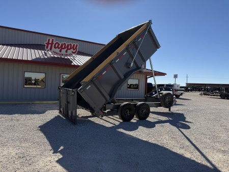 New 2026 Diamond C 82"x14' BP HD Low Profile Telescopic Dump w/ 44" Sides - LPT207 Pacesetter Edition