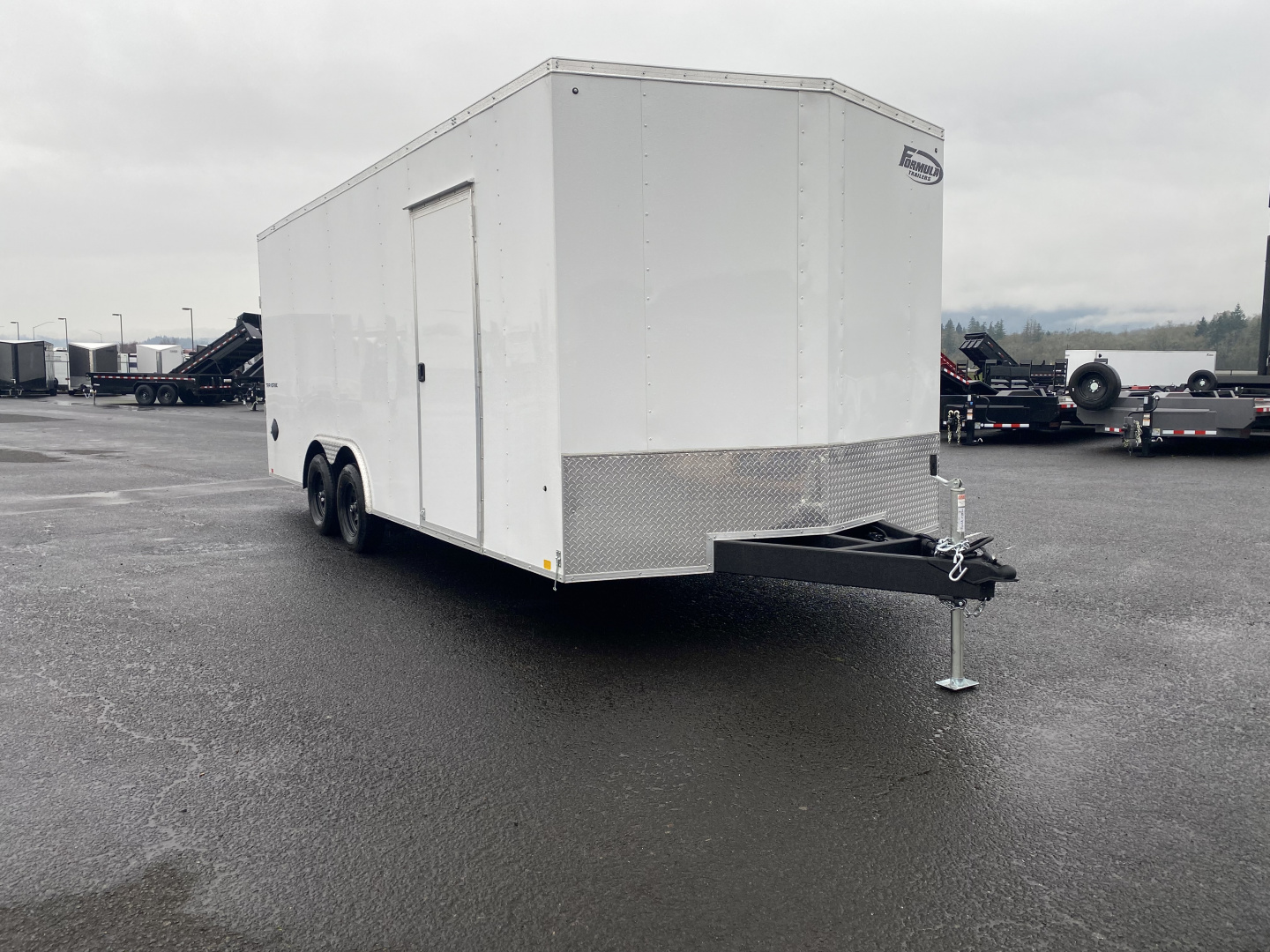 New 2026 Formula Traverse 8.5x20 Enclosed Trailer w/ Rear Ramp Door +6" Height 7K GVWR