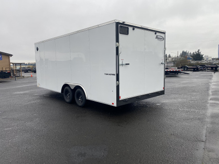 New 2026 Formula Traverse 8.5x20 Enclosed Trailer w/ Rear Ramp Door +6" Height 7K GVWR
