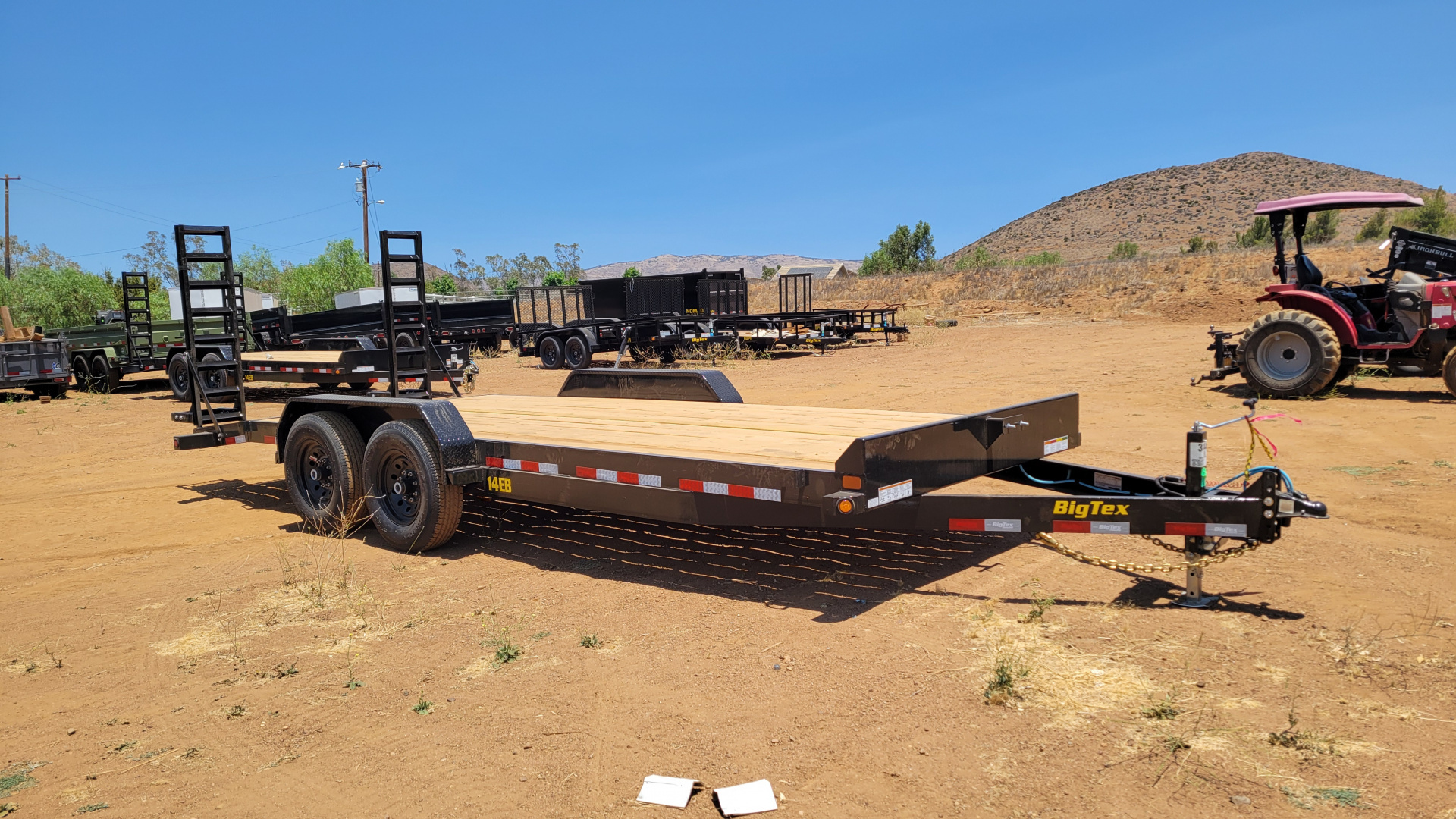 New 2026 Big Tex Trailers 14EB-18-KR Equipment Trailer