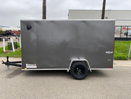 New 6x12 Single Axle 3K Enclosed Cargo Trailer