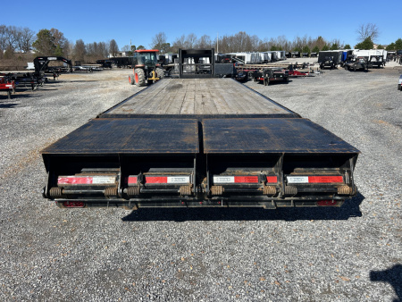 Used 2021 Circle D 102"X29' 22K Gooseneck Flatbed Trailer