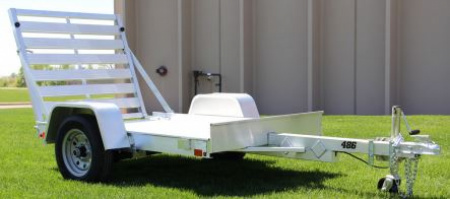New 2026 Aluma 4x6 LW Utility Trailer w/ Gate