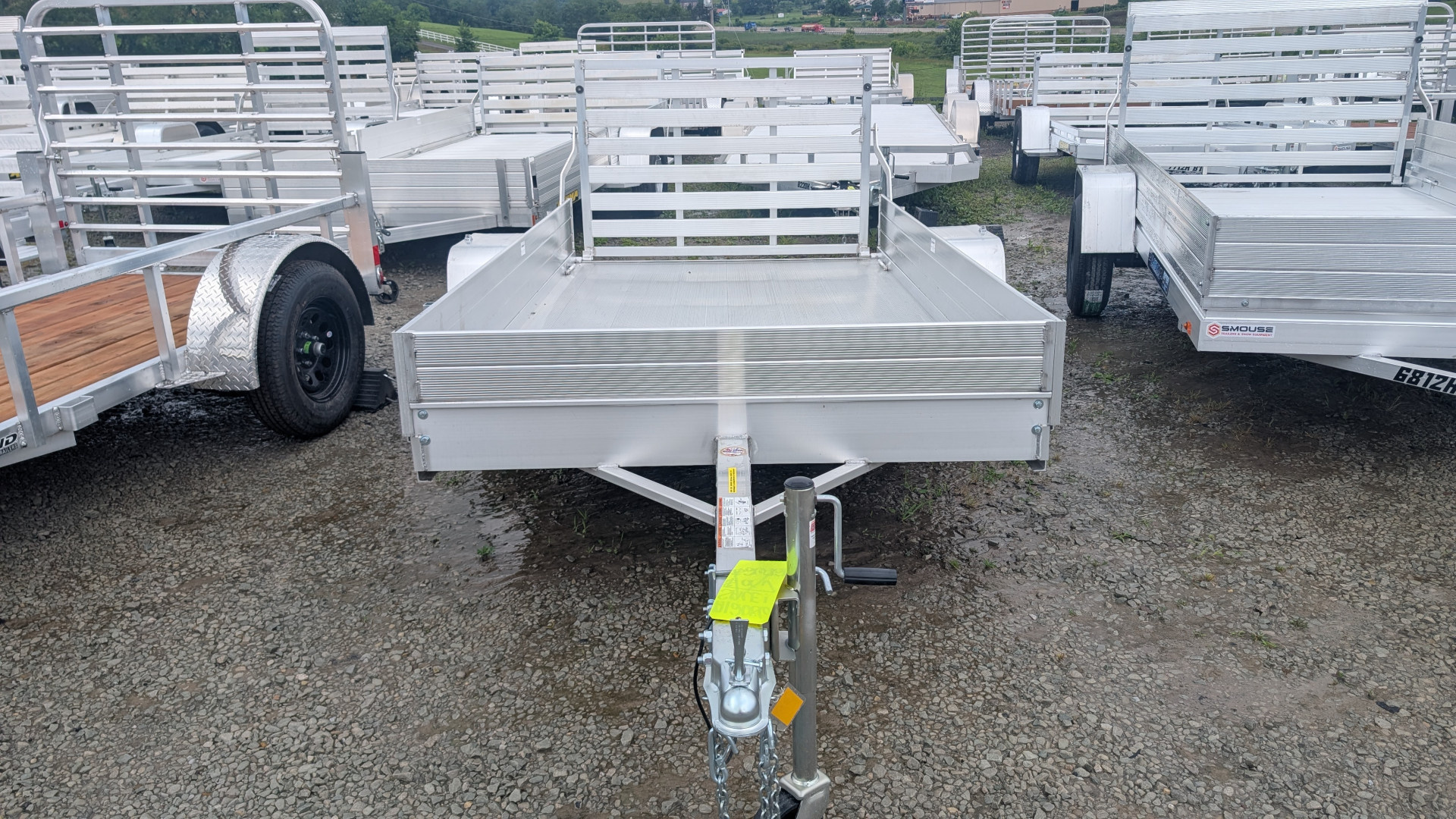 Used 2026 Aluma 5'3" x 10 LW EDGE Utility w/ 12" Side Rack Kit