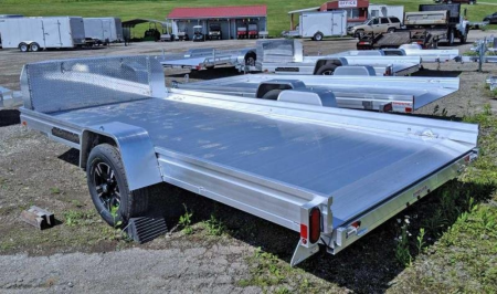 Used 2026 Aluma 14' UTV Trailer w/ Slide Out Ramp