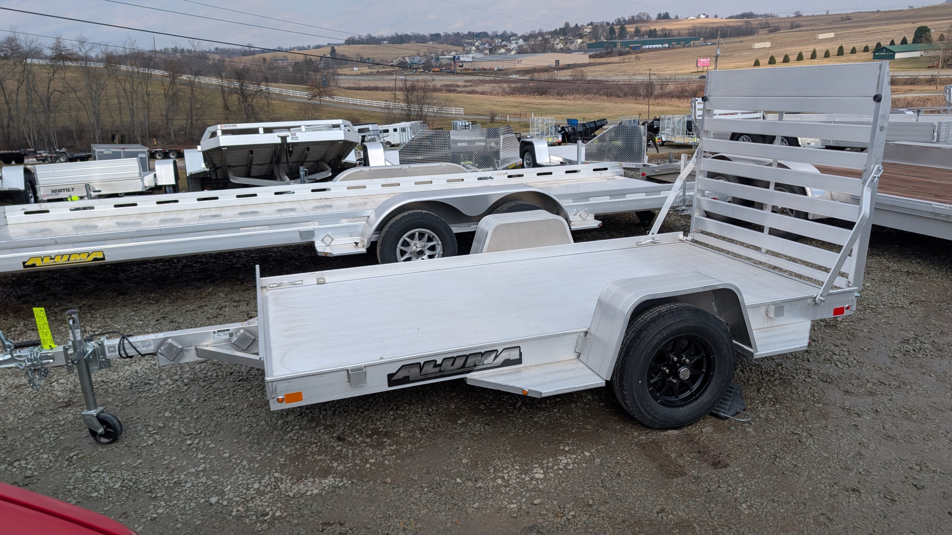New 2026 Aluma 5'3" x LW Executive Utility Trailer w/ Gate