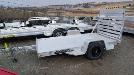 New 2025 Aluma 5'3" x 10 LW Executive Utility Trailer w/ Gate