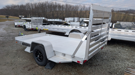 New 2025 Aluma 5'3  x 10 LW Executive Utility Trailer w/ Gate