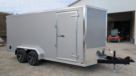 New 2025 Homesteader 6x12 Intrepid V-Nose Cargo Trailer w/ Ramp