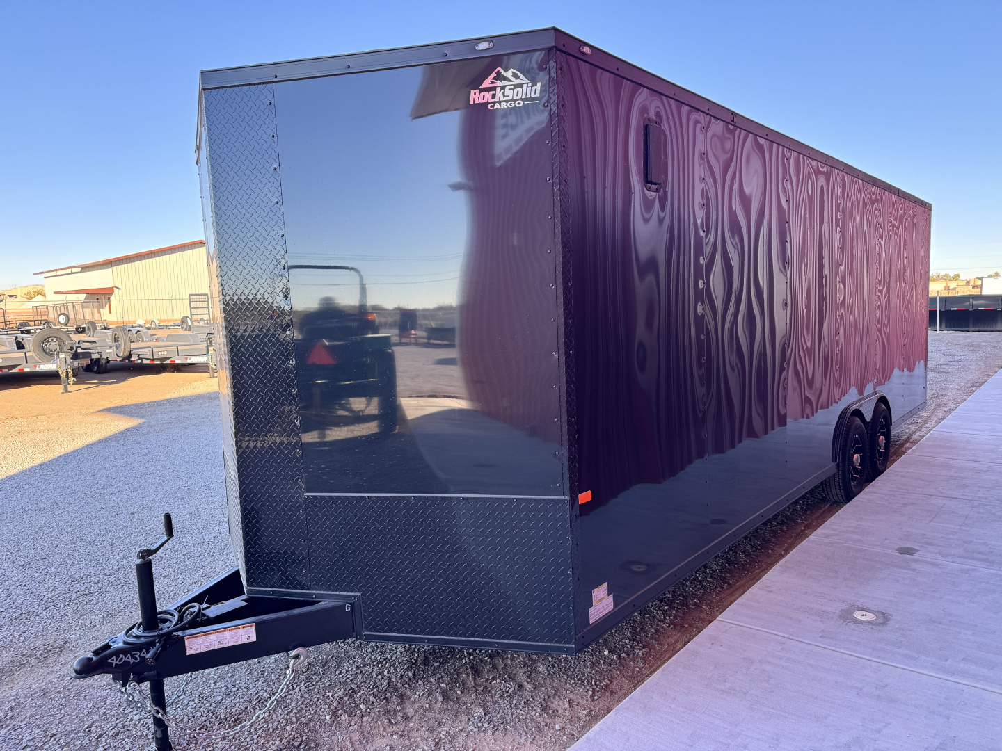 New 2026 Rock Solid Cargo 24' ENCLOSED CARGO TRAILER 10K BLACKOUT Cargo / Enclosed Trailer