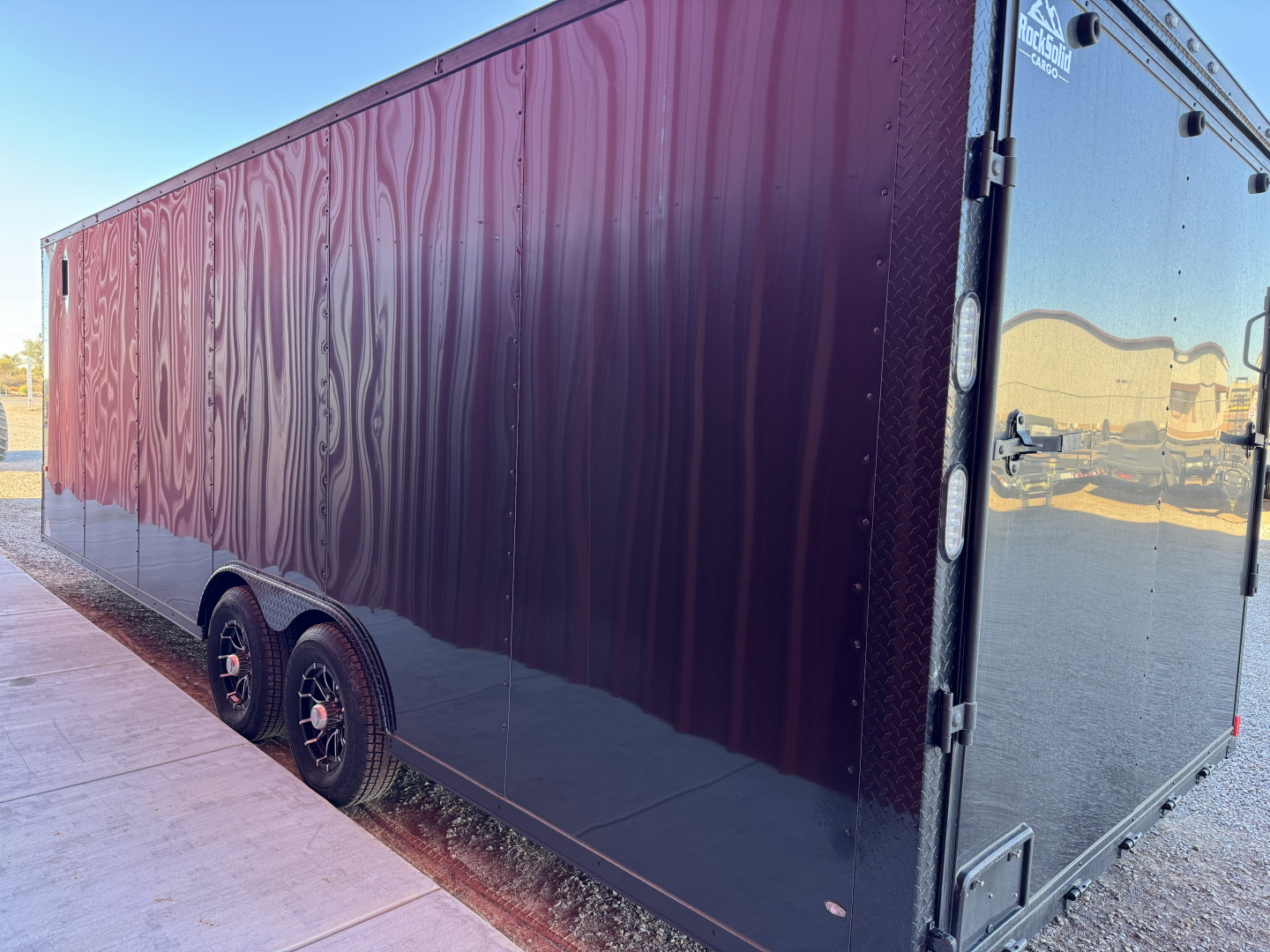 New 2026 Rock Solid Cargo 24' ENCLOSED CARGO TRAILER 10K BLACKOUT Cargo / Enclosed Trailer