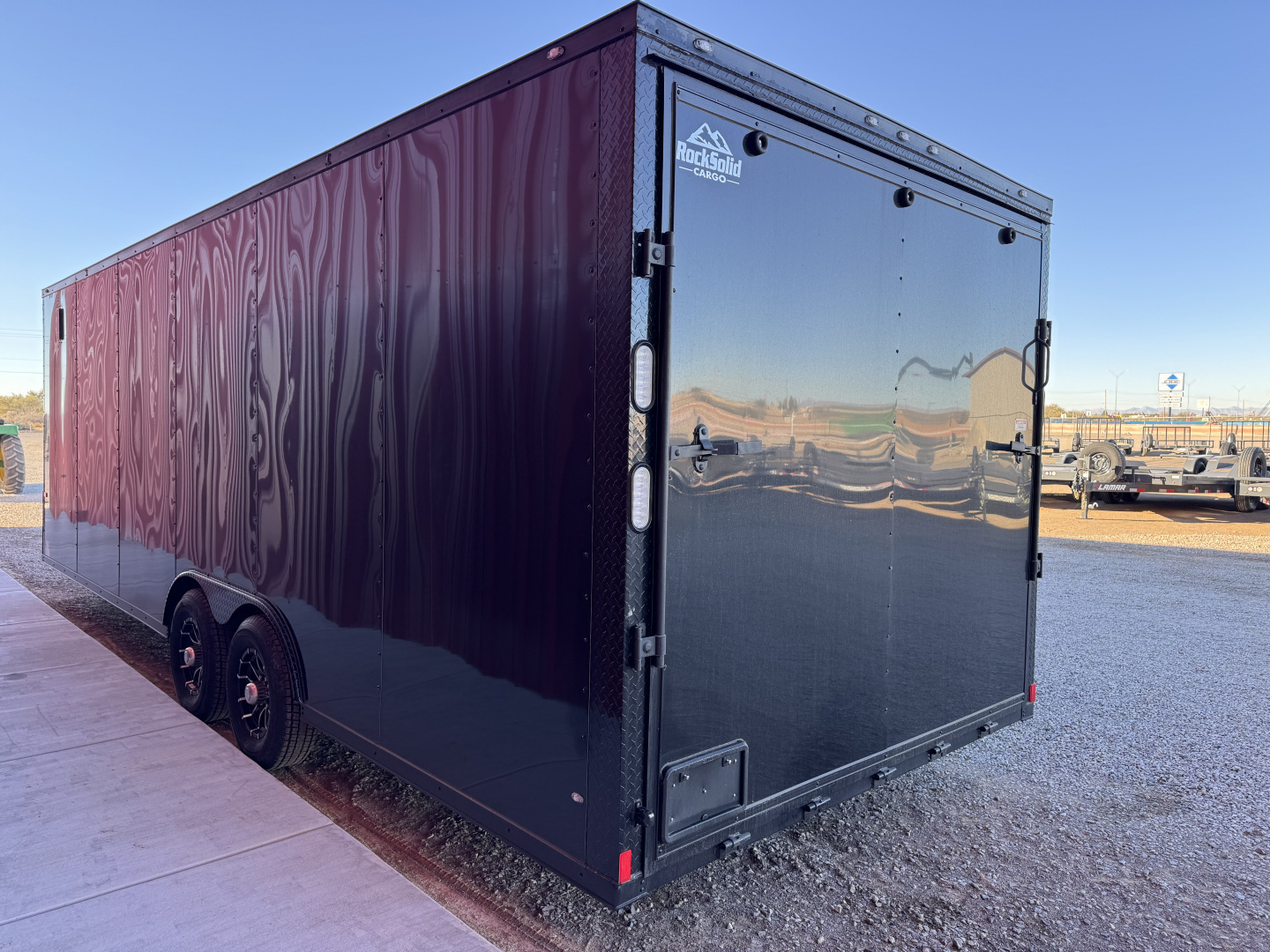 New 2026 Rock Solid Cargo 24' ENCLOSED CARGO TRAILER 10K BLACKOUT Cargo / Enclosed Trailer