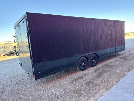 New 2026 Rock Solid Cargo 24' ENCLOSED CARGO TRAILER 10K BLACKOUT Cargo / Enclosed Trailer