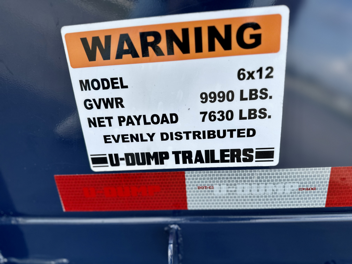 New 2026 6X12 - 31" SIDES 10K PRO-LITE SERIES LOW- Dump Trailer