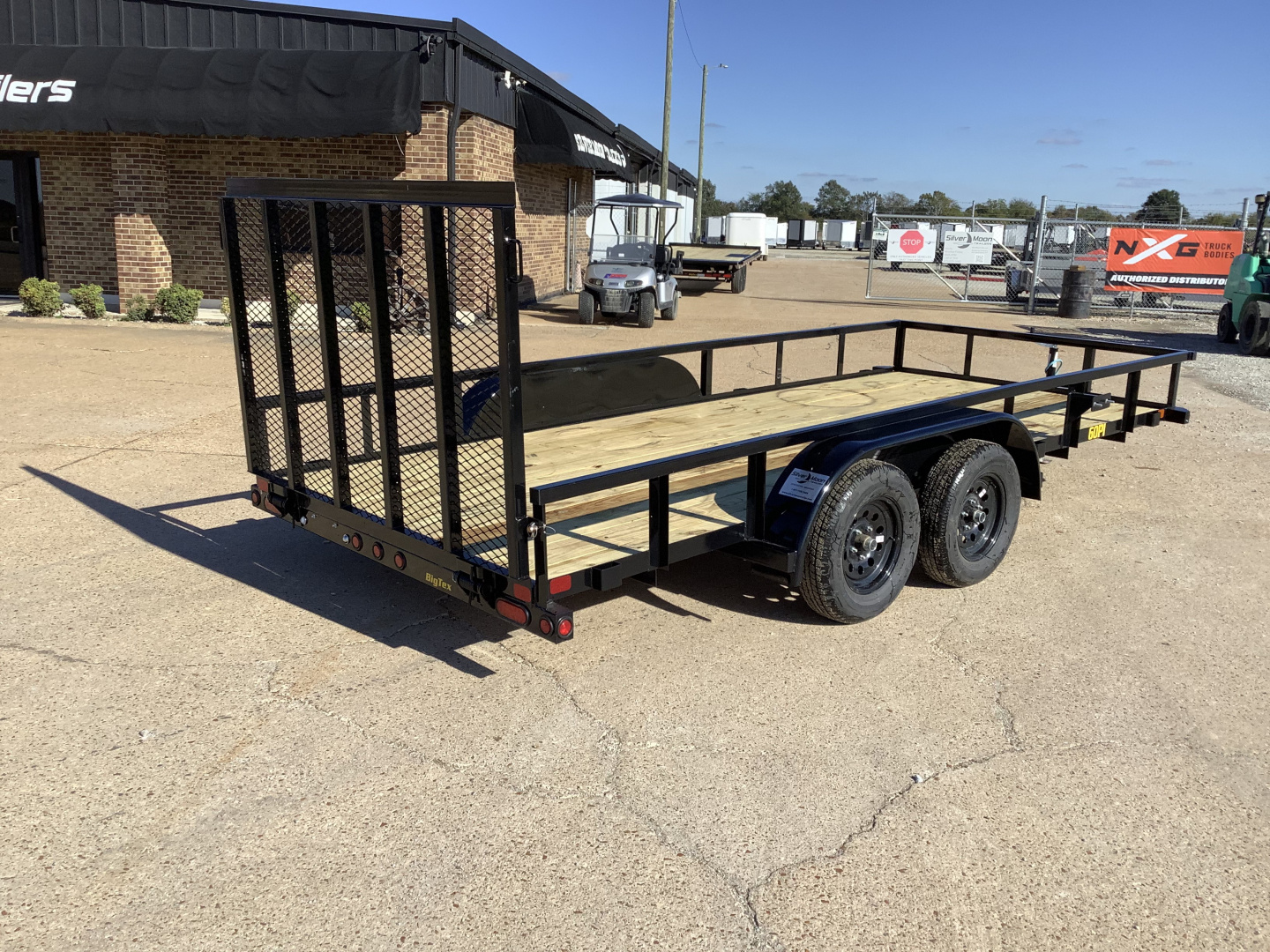 New 2026 Big Tex 60PI-16 Tandem Axle Utility Trailer