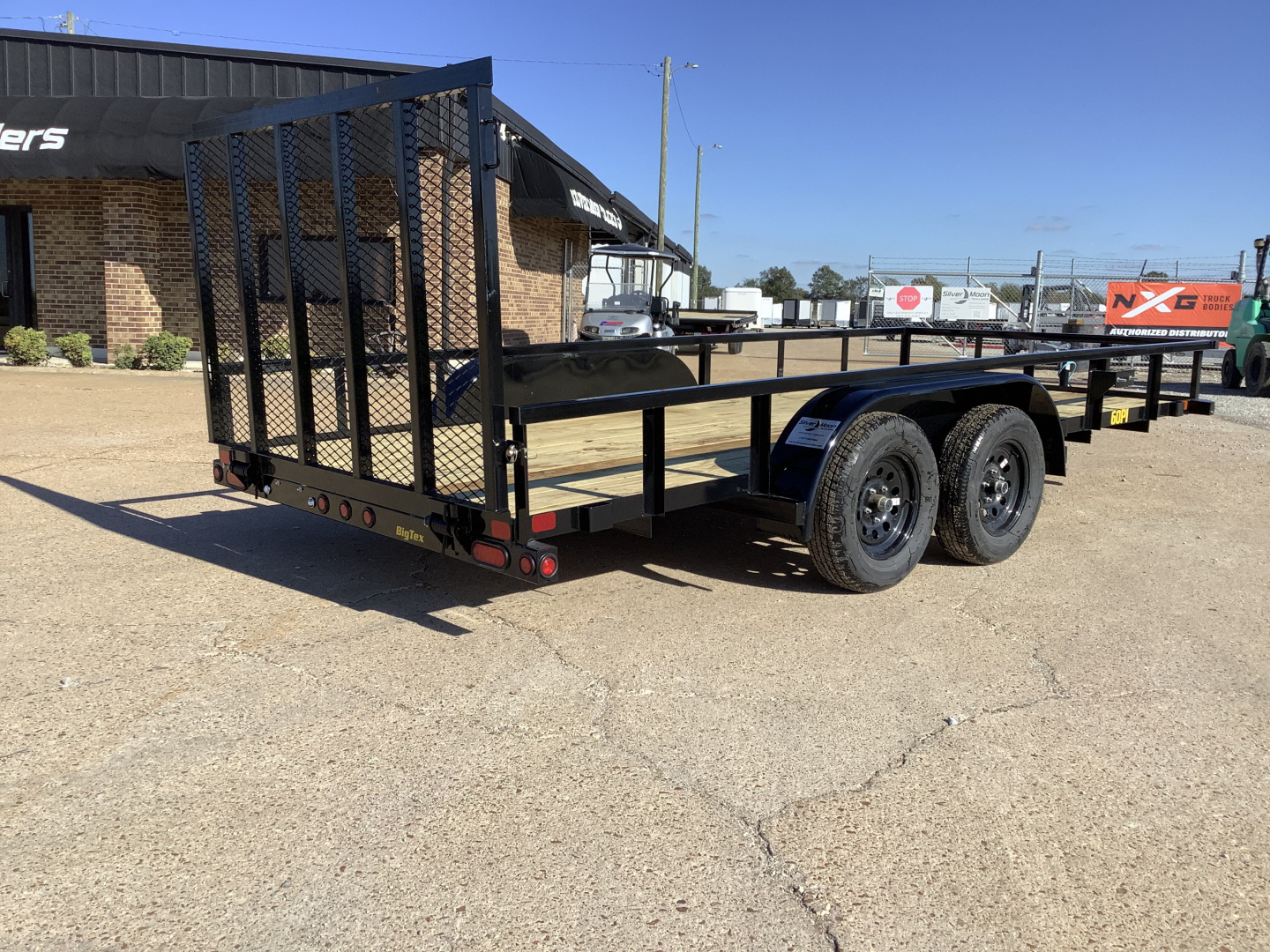 New 2026 Big Tex 60PI-16 Tandem Axle Utility Trailer