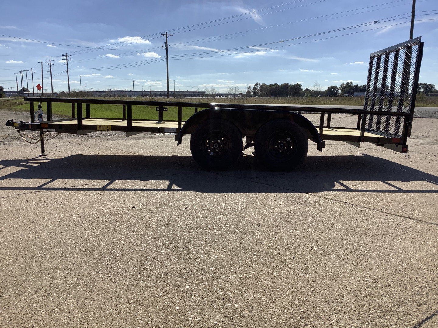 New 2026 Big Tex 60PI-16 Tandem Axle Utility Trailer