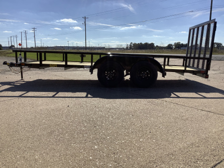 New 2026 Big Tex 60PI-16 Tandem Axle Utility Trailer