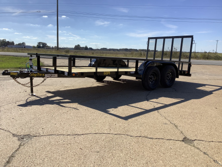 New 2026 Big Tex 60PI-16 Tandem Axle Utility Trailer