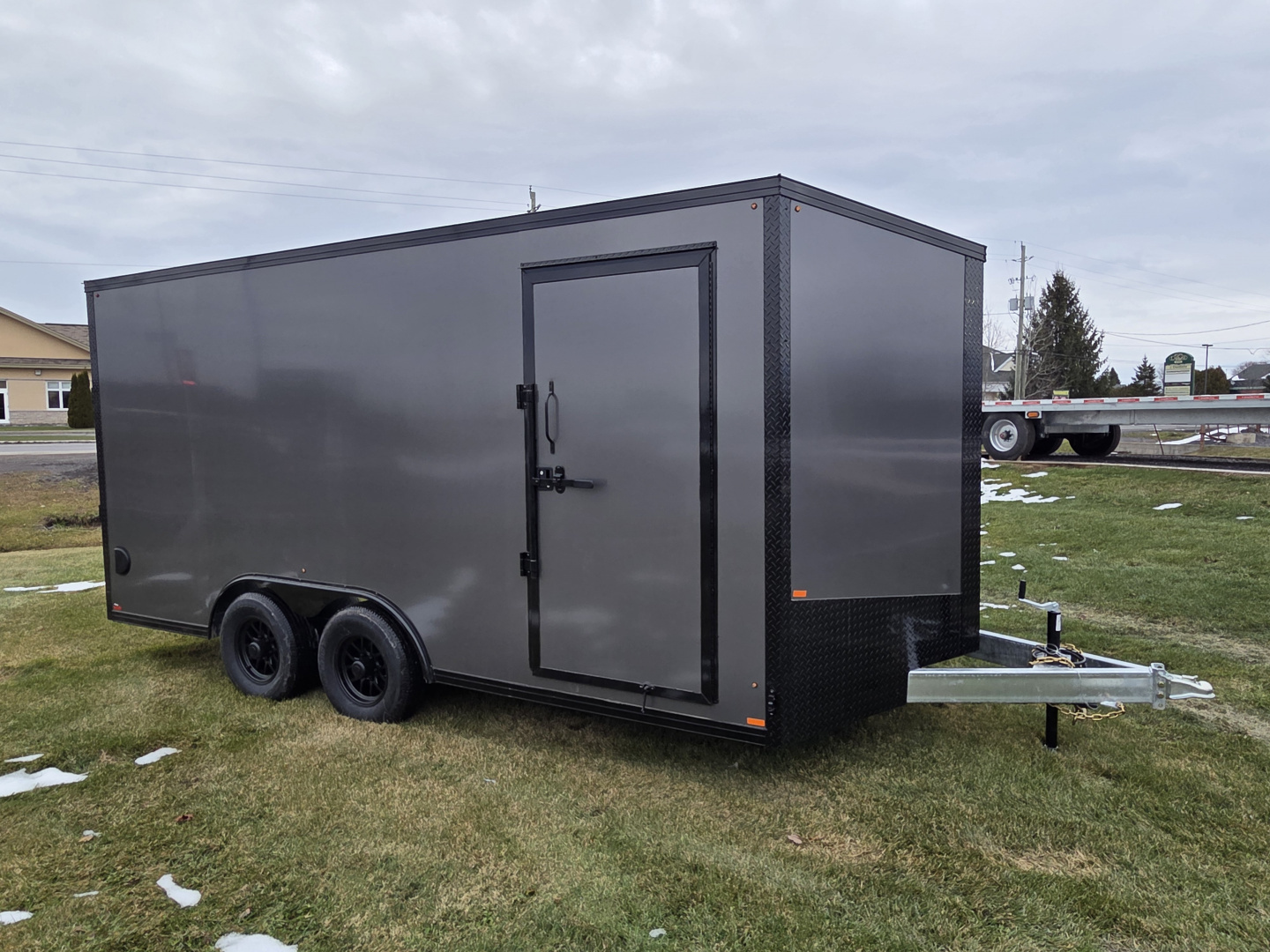 New 2026 Galvanized 8.5'x16' TA-5200 Cargo Trailer