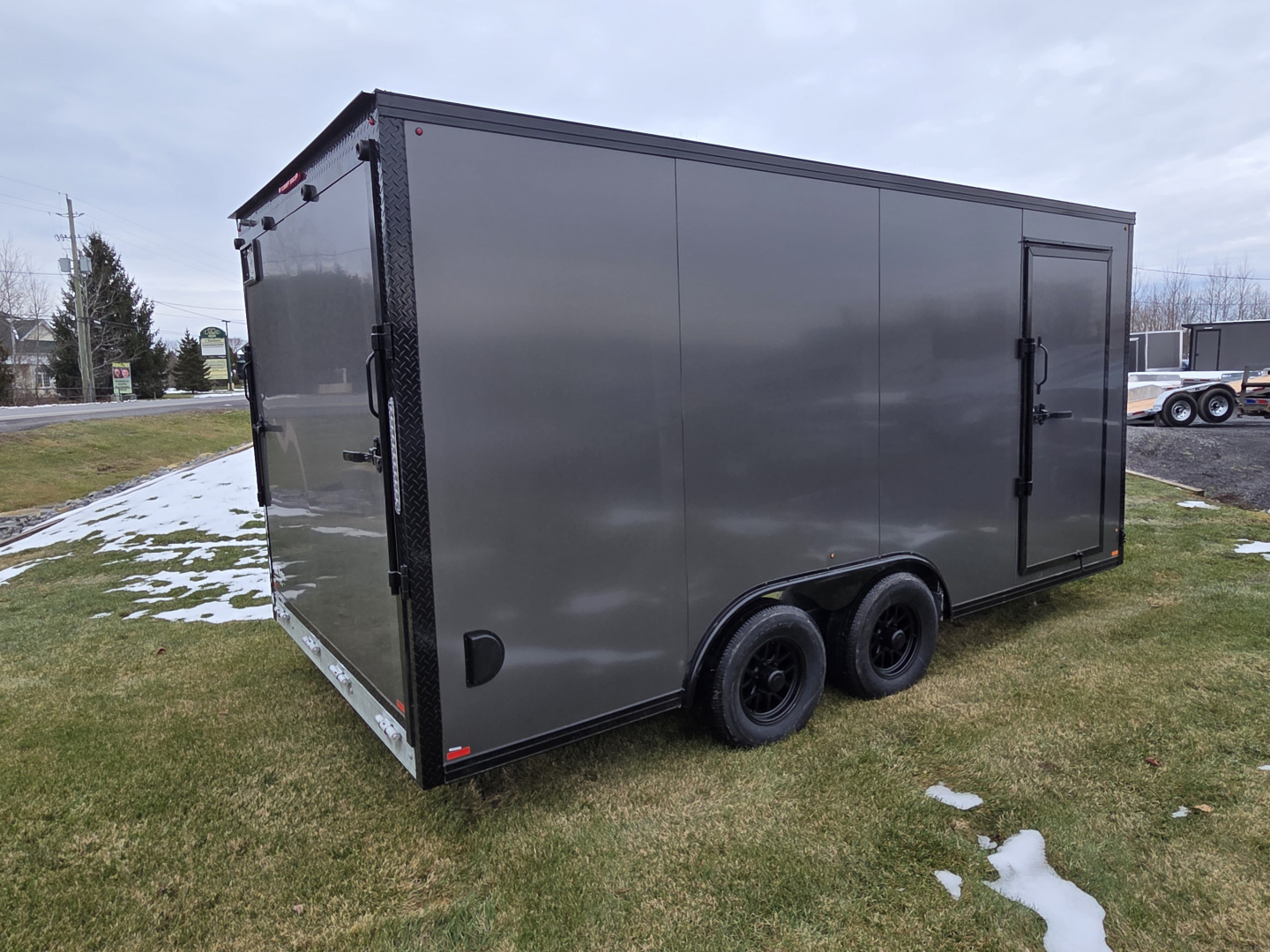 New 2026 Galvanized 8.5'x16' TA-5200 Cargo Trailer