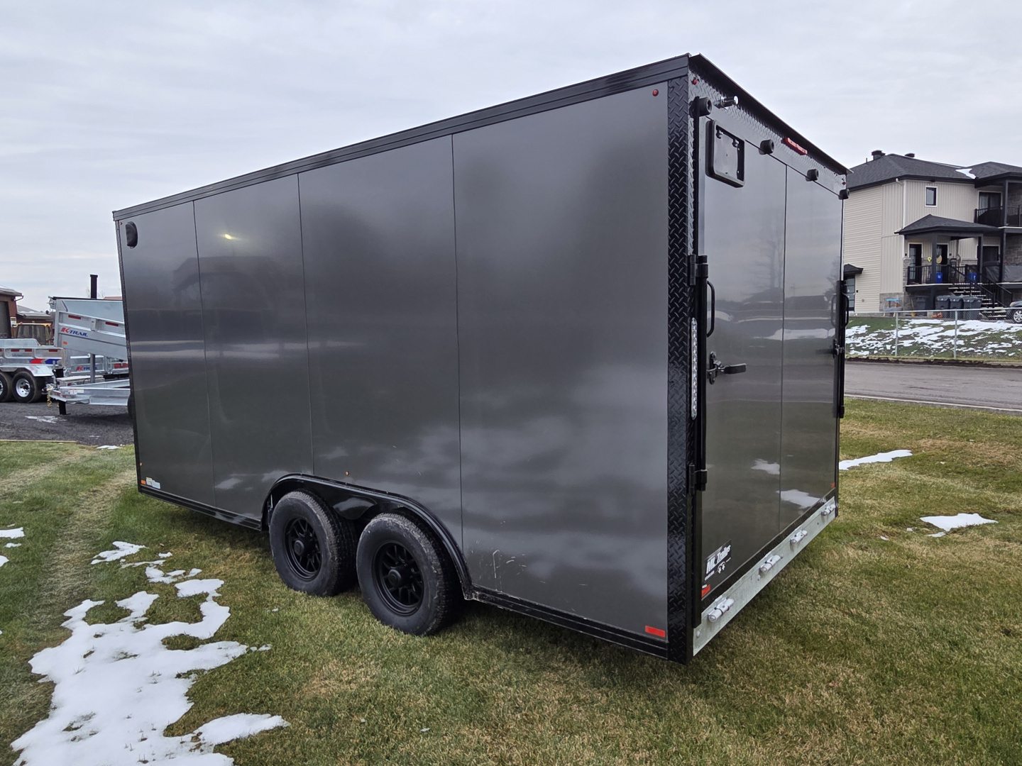 New 2026 Galvanized 8.5'x16' TA-5200 Cargo Trailer