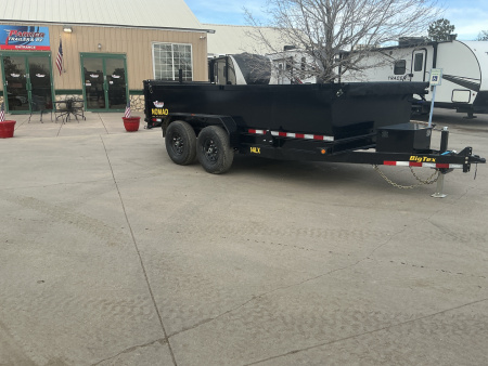 New 2026 Big Tex Trailers 14LX-14C2A-BK Dump Trailer