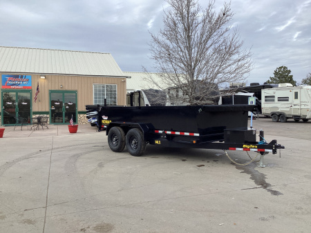 New 2026 Big Tex Trailers 14LX-14C2A-BK Dump Trailer