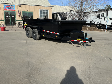 New 2026 Big Tex Trailers 14LX-14C2A-BK Dump Trailer