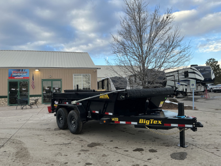 New 2026 Big Tex Trailers 14TD-14C2A-XBK Dump Trailer