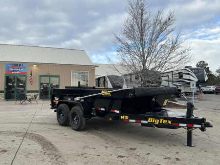 New 2026 Big Tex Trailers 14TD-14C2A-XBK Dump Trailer