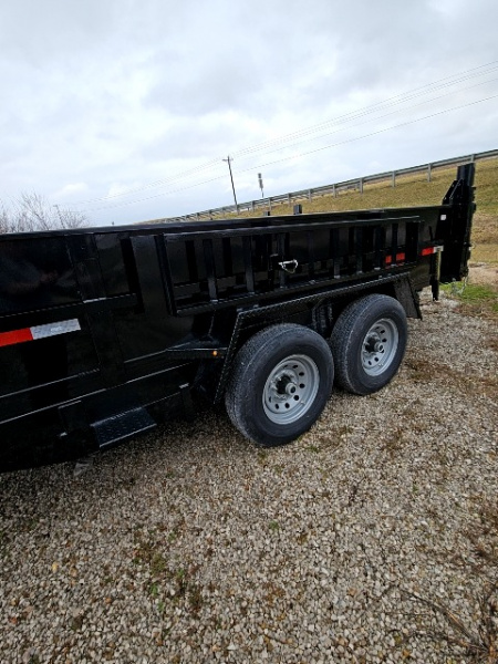 New 2025 Pratt Industries 83" x 14' 14K Dual Ram Dump Trailer