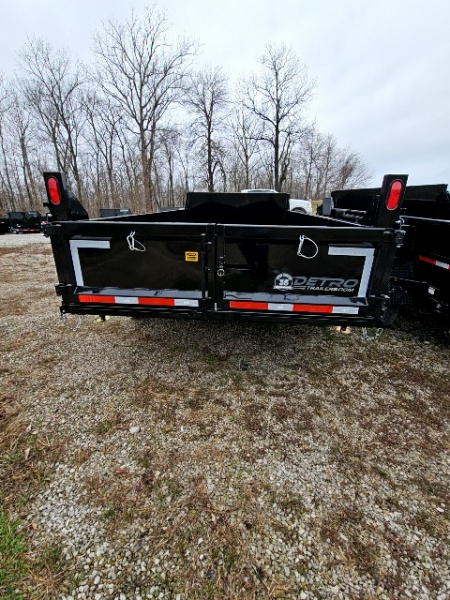 New 2025 Pratt Industries 83" x 14' 14K Dual Ram Dump Trailer