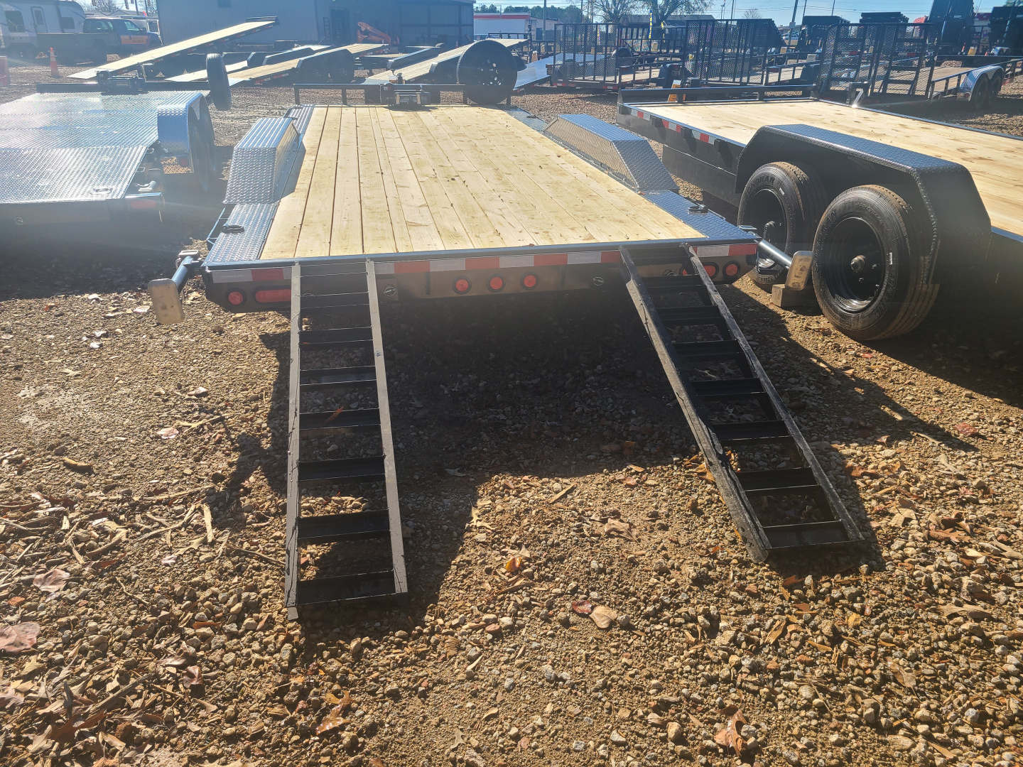 New 2026 PJ Trailers 7x20 TA 10k B5 Driveover Car Hauler Equipment Trailer