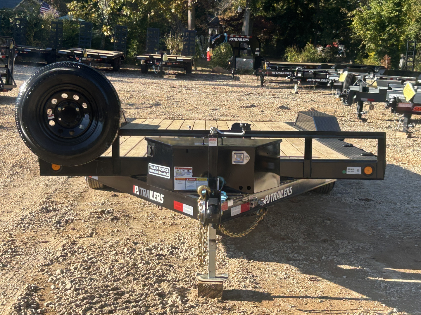 New 2026 PJ Trailers 7x20 TA 10k B5 Driveover Car Hauler Equipment Trailer