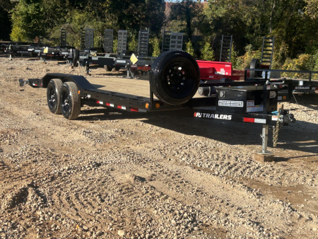 New 2026 PJ Trailers 7x20 TA 10k B5 Driveover Car Hauler Equipment Trailer