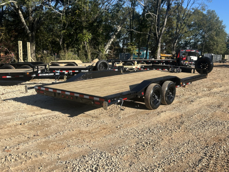 New 2026 PJ Trailers 7x20 TA 10k B5 Driveover Car Hauler Equipment Trailer