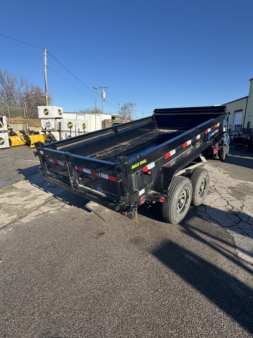 New 2026 Load Trail DE72X12 Dump Trailer Ramps & Tarp