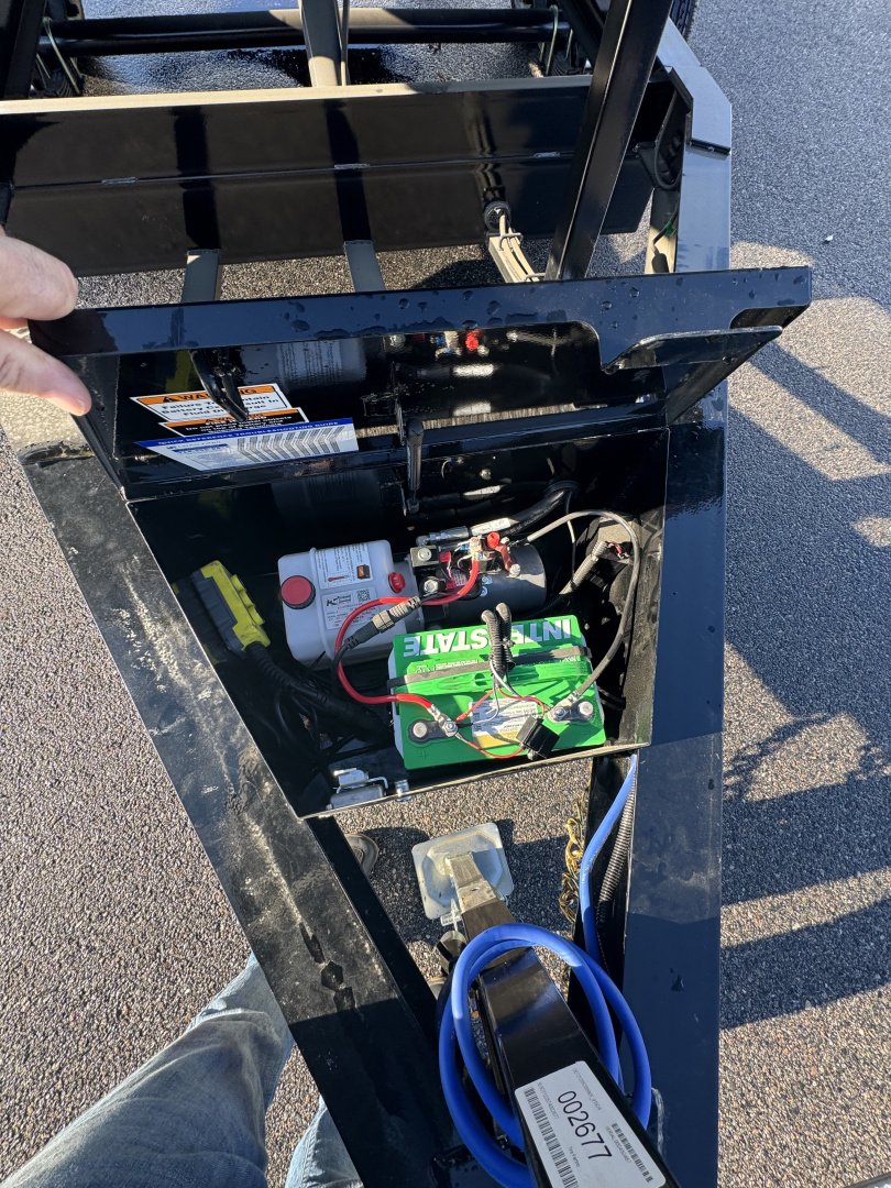 New 2026 Load Trail DE72X12 Dump Trailer Ramps & Tarp